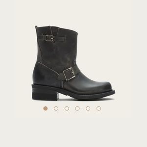 Frye Engineer Charcoal 8R Boots